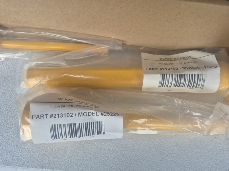 Slide Sledge Multi-Head Hammer 30 in 9 lb w/ 6 Pin Tips 7pc Model 25052 gallery
