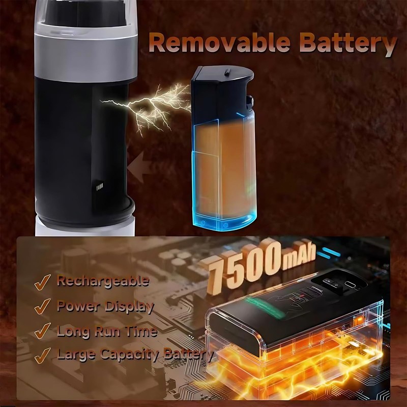 Portable Coffee Maker with 7500mAh Battery - Ideal for Travel & Camping gallery