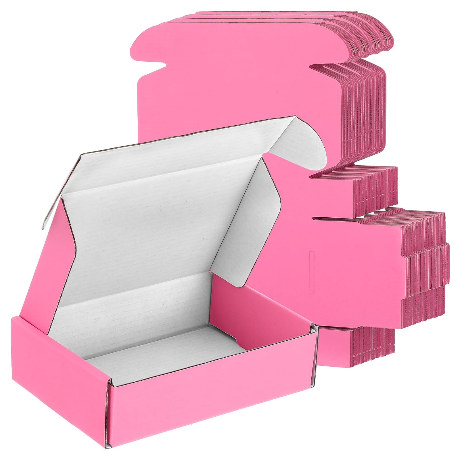 50 Packs Shipping Boxes Cardboard Corrugated Mailer Packaging Boxes for Small... gallery