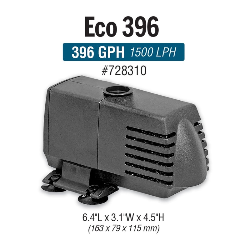 Ecoplus Eco 396 Water Pump Fixed Flow Submersible Or Inline For Aquariums Ponds gallery