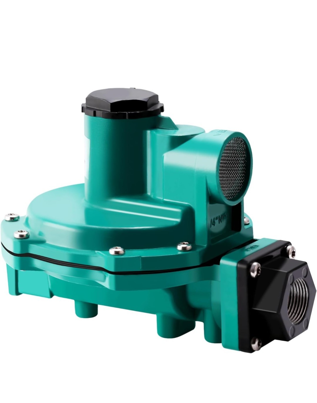 LP-Gas Equipment with Two Stage Propane Regulator, Back Mount, 3/4" x  3/4" NPT gallery