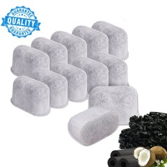 12PCS For Cuisinart Coffee Filter Compatible DCC-RWF Charcoal Water Cartridge A
