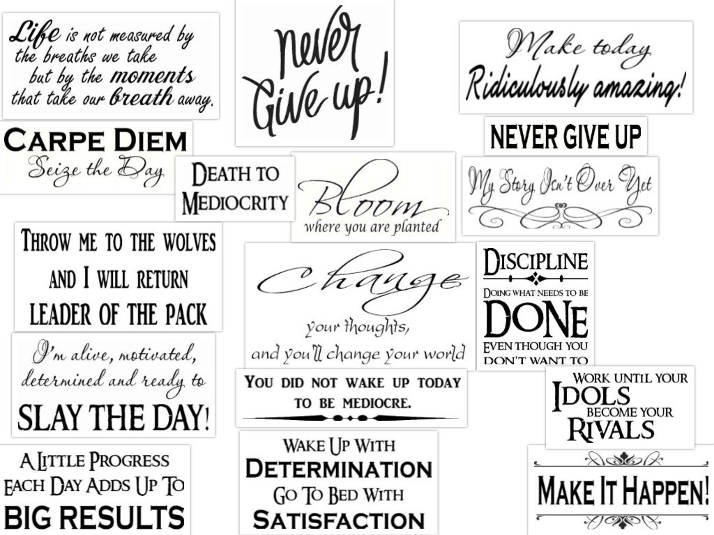 34 Motivational Wall Decals, Inspirational Quotes, Art Decor, Vinyl Stickers .. gallery