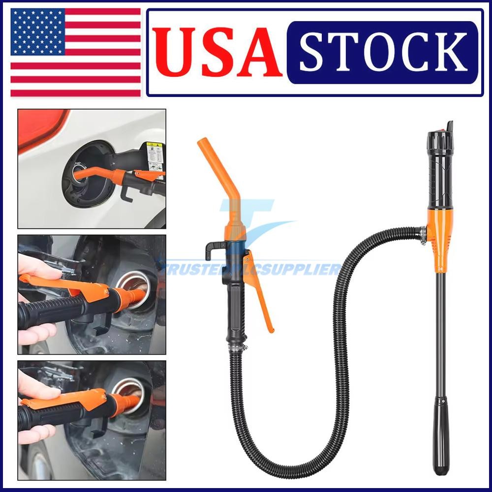 Battery Powered Electric Fuel Transfer Pump Portable Gas Oil Liquid Pump gallery