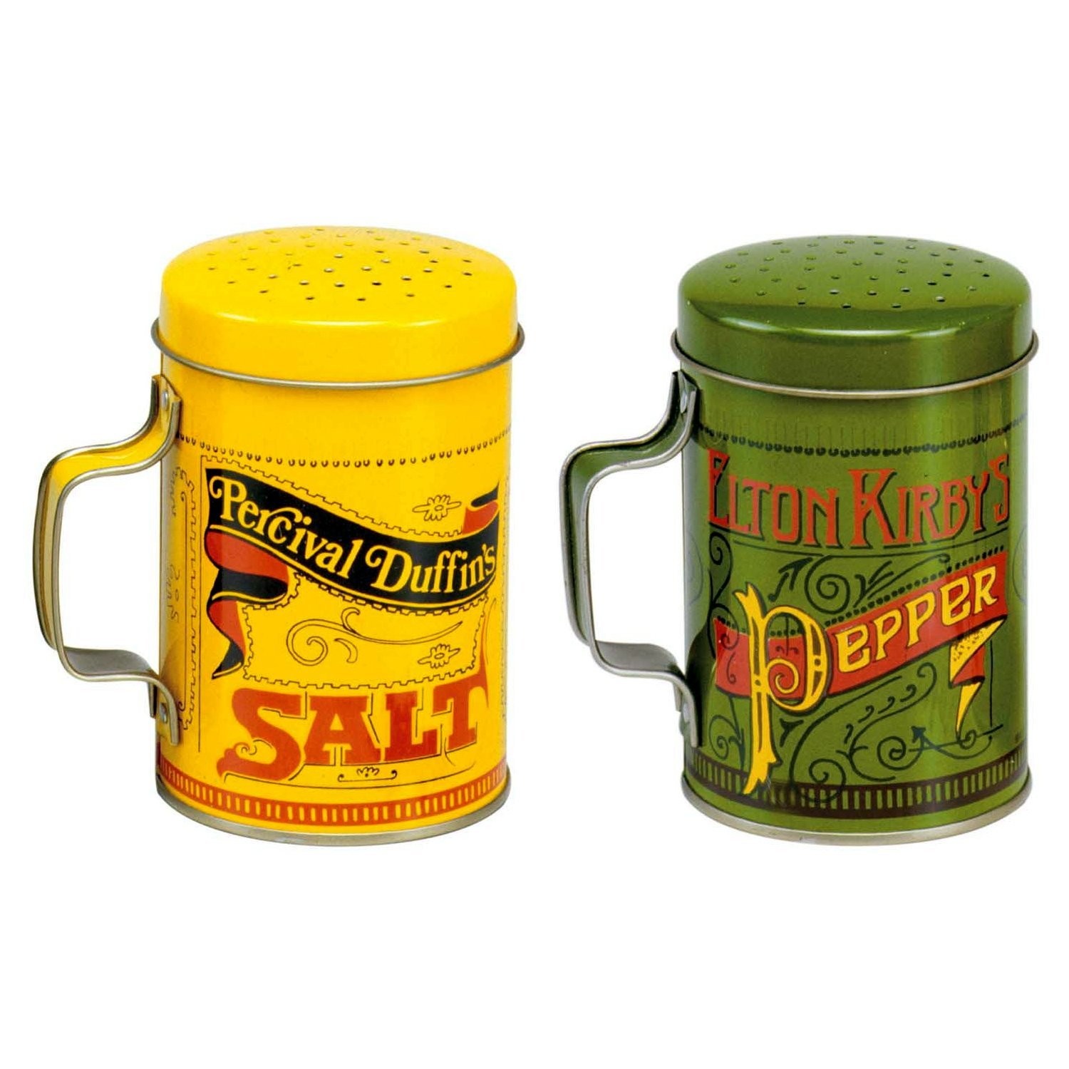 Norpro 2-Piece Nostalgic Salt and Pepper Shakers, 10 oz Capacity gallery