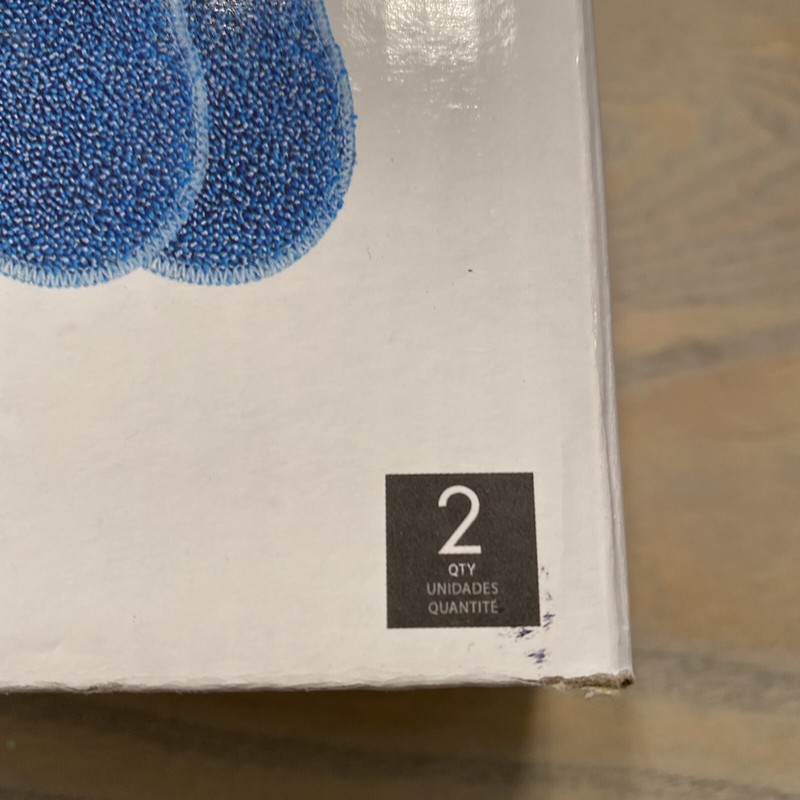 NEW Hoover Multi Surface Reusable Microfiber Steam Pad WH01100 - OFFICIAL OEM! gallery