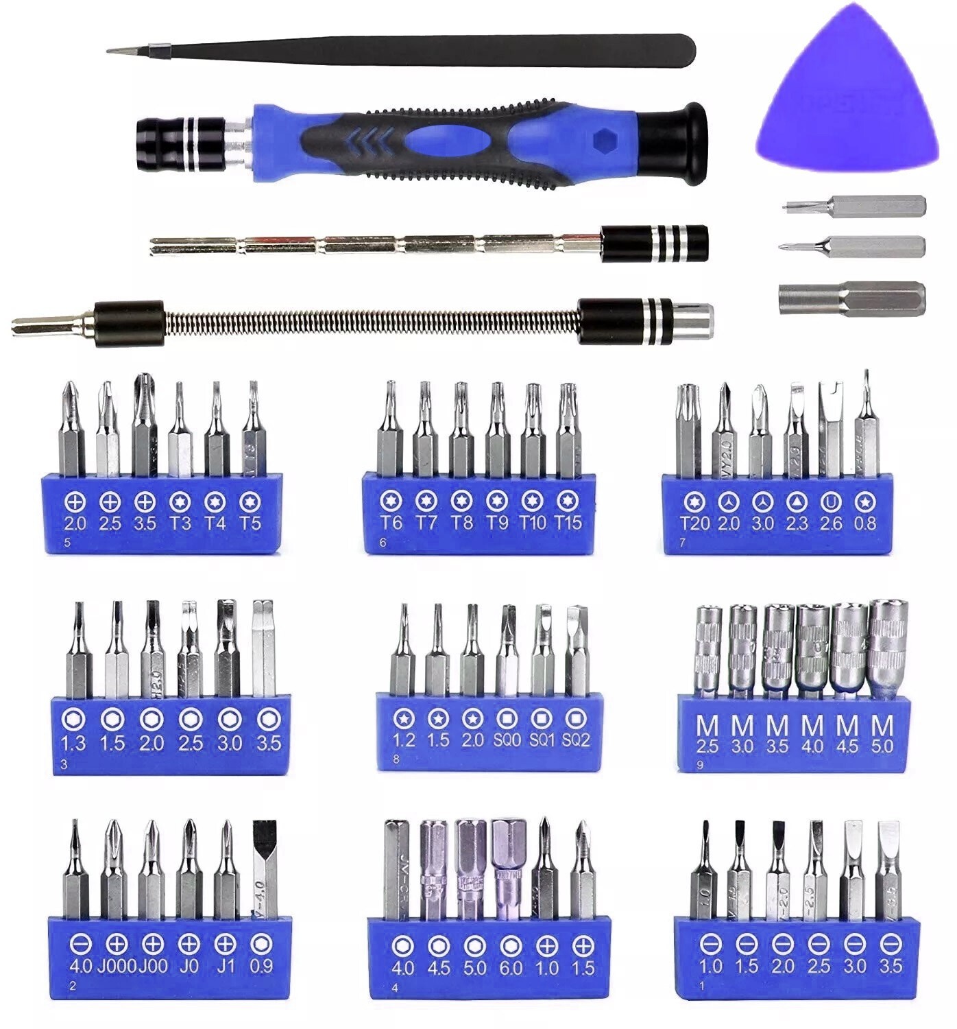 63 in 1 Precision Screwdriver Set Computer Repair Tool Kit Magnetic Bit gallery