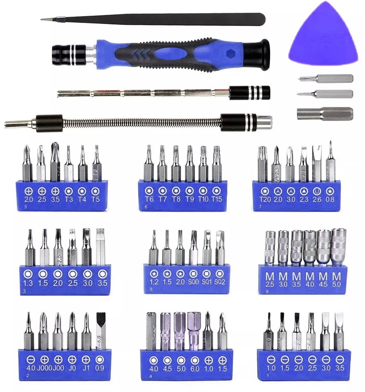 63 in 1 Precision Screwdriver Set Computer Repair Tool Kit Magnetic Bit gallery