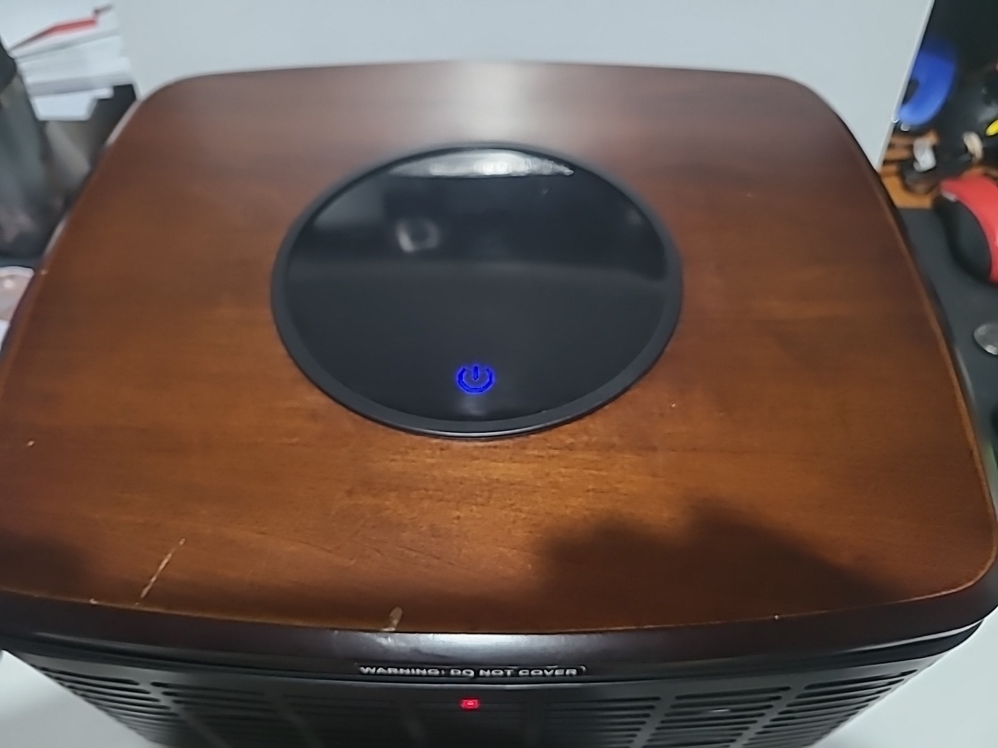 Infrared Electric Space Heater Greentouch Walnut Finish Model 1224HI-13-243 gallery