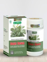 3x Daun Dewa Leaf Extract Capsules 60s Bottle Bundle 300g – herbal bundle