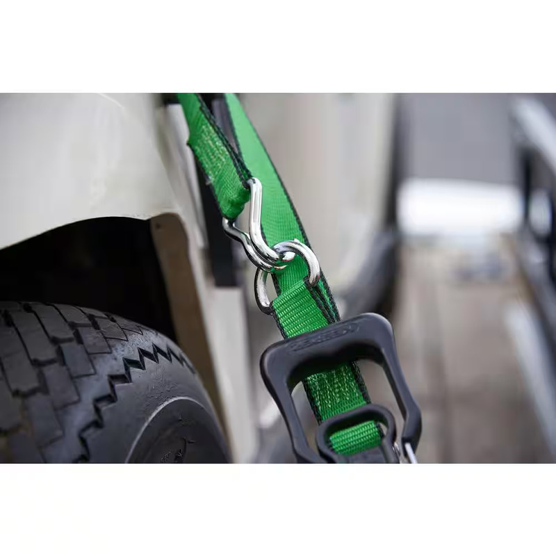 Chrome Ratchet Tie-Down Strap 16 Ft. X 1.25 In. 1,000 Lbs. (2-Pack) gallery