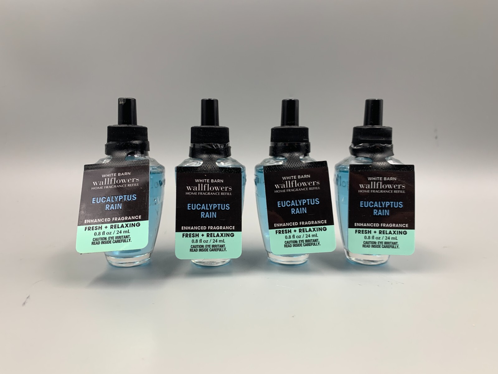 Bath & Body Works Eucalyptus Rain Wallflower Fragrance Bulbs 0.8 Oz S/4 #2024C gallery