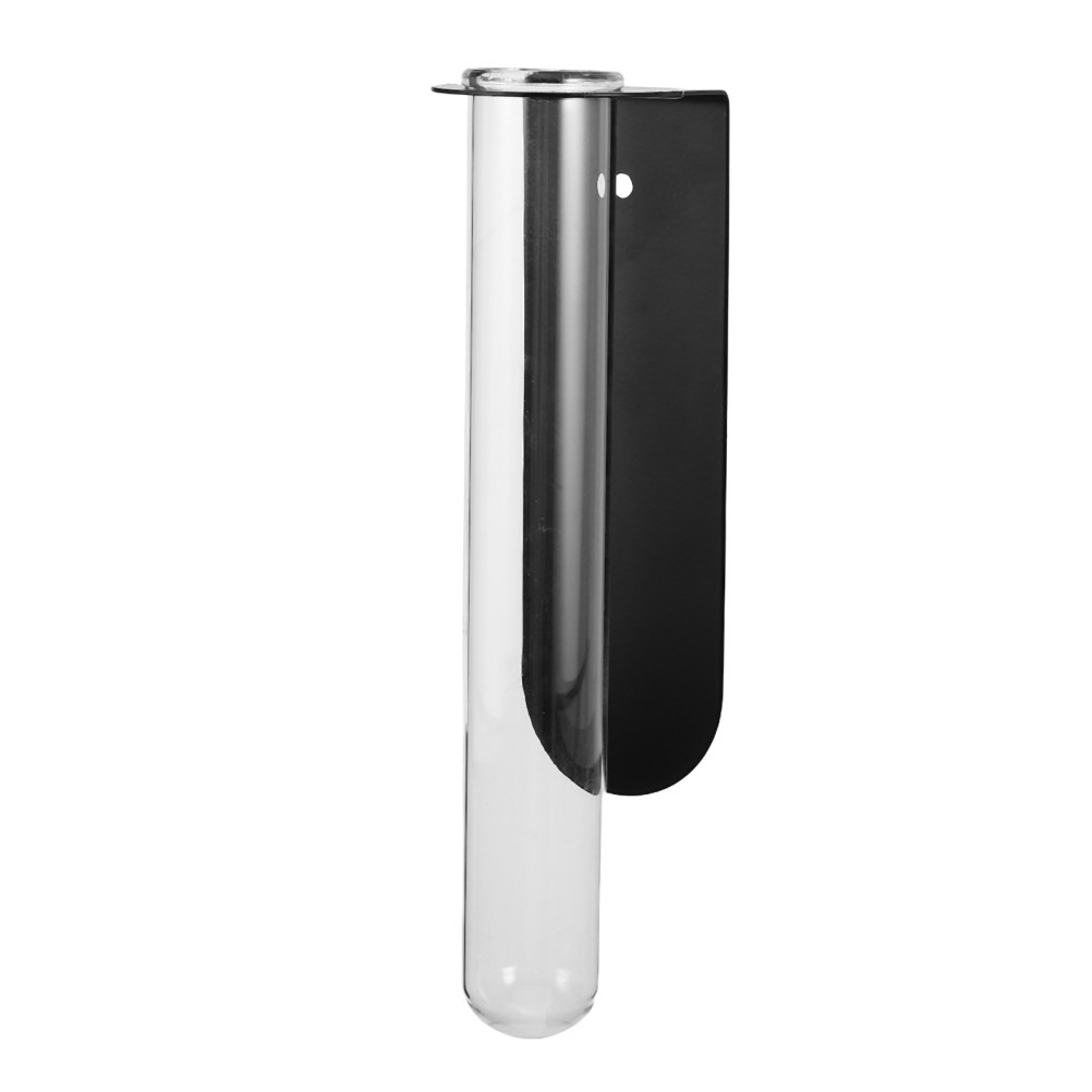 Transparent Flower Pot on The Wall Kitchen Holder Adhesive Hanging Vase gallery