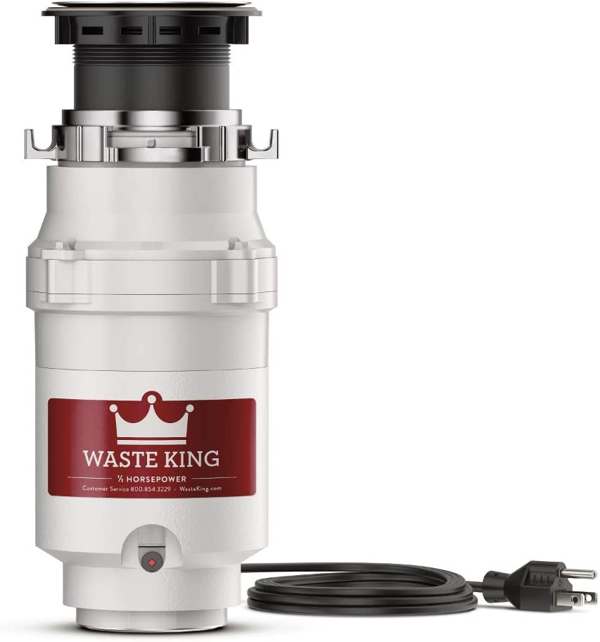 Waste King L-1001 Garbage Disposal with Power Cord, 1/2 HP High Speed Motor NEW gallery