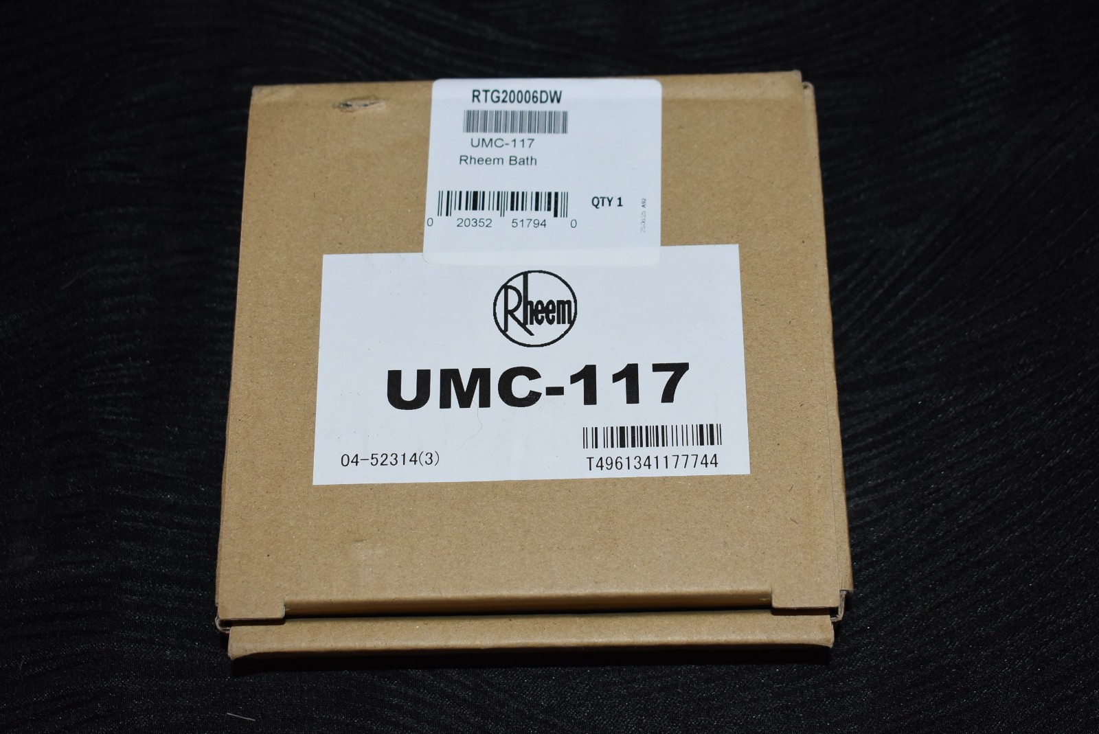 Rheem Residential Wired Main Remote Control for Tankless Gas Water Heaters gallery