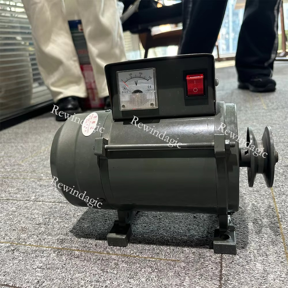 Generator Permanent Magnet High RPM VFD Motor 10KW 20KW 220V 240V singel phase gallery