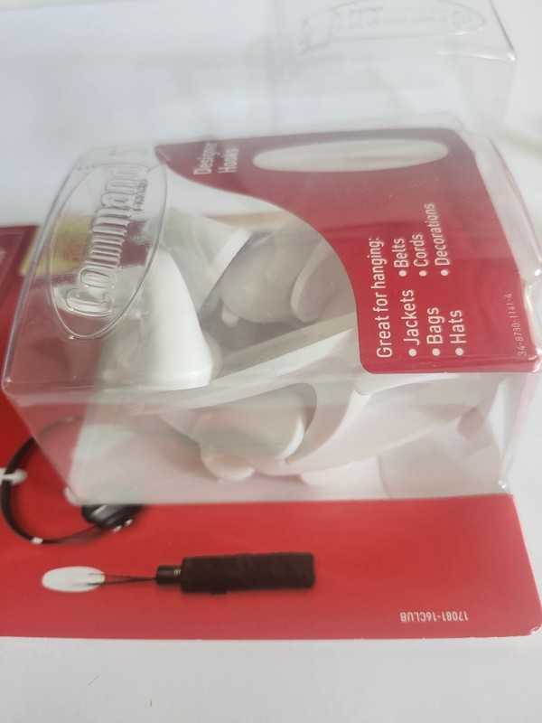 Command Medium Designer Hooks, 44 Hooks and 56 Strips, Holds up to 3 lb gallery