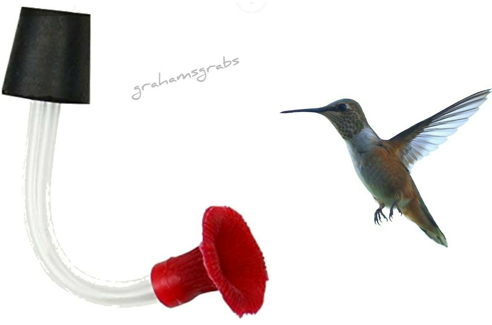 STOPPER FOR HUMMINGBIRD FEEDER SE619 MAKE YOUR OWN NECTAR FEEDER HUMMERS LOVE IT gallery