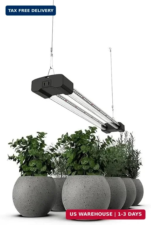 DYMOND BoostGro LED Grow Light Full Spectrum Linkable 5000K Daylight + 660nm Red gallery