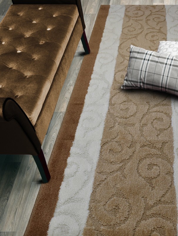 Custom Size Runner Rug, Slip Resistant, 26 Inch Wide X Your Choice of Length gallery