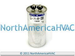 Capcom Run Capacitor Round 80 uf MFD 440 Volt VAC Fits GE Genteq 27L322