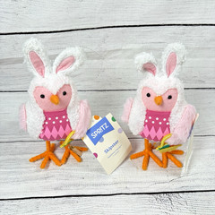 Target Easter 2026 Spritz Spring Featherly Friends Fabric Birds (2) SKIPSTER NEW