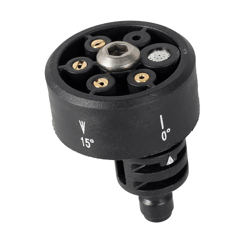 6 in 1 1/4" Multi-functional 500 PSI Adjustable Cleaning Washer Nozzle gallery
