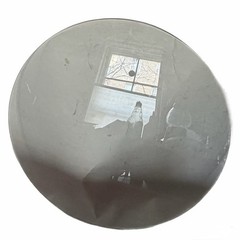 ~24” Round Glass Table Top – 1/4” Thick – Flat Polished Edge