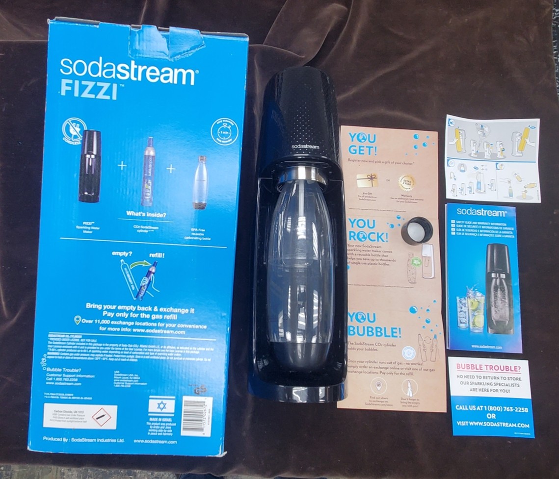 SodaStream Fizzi One Touch Sparkling Water Maker Black - Machine gallery