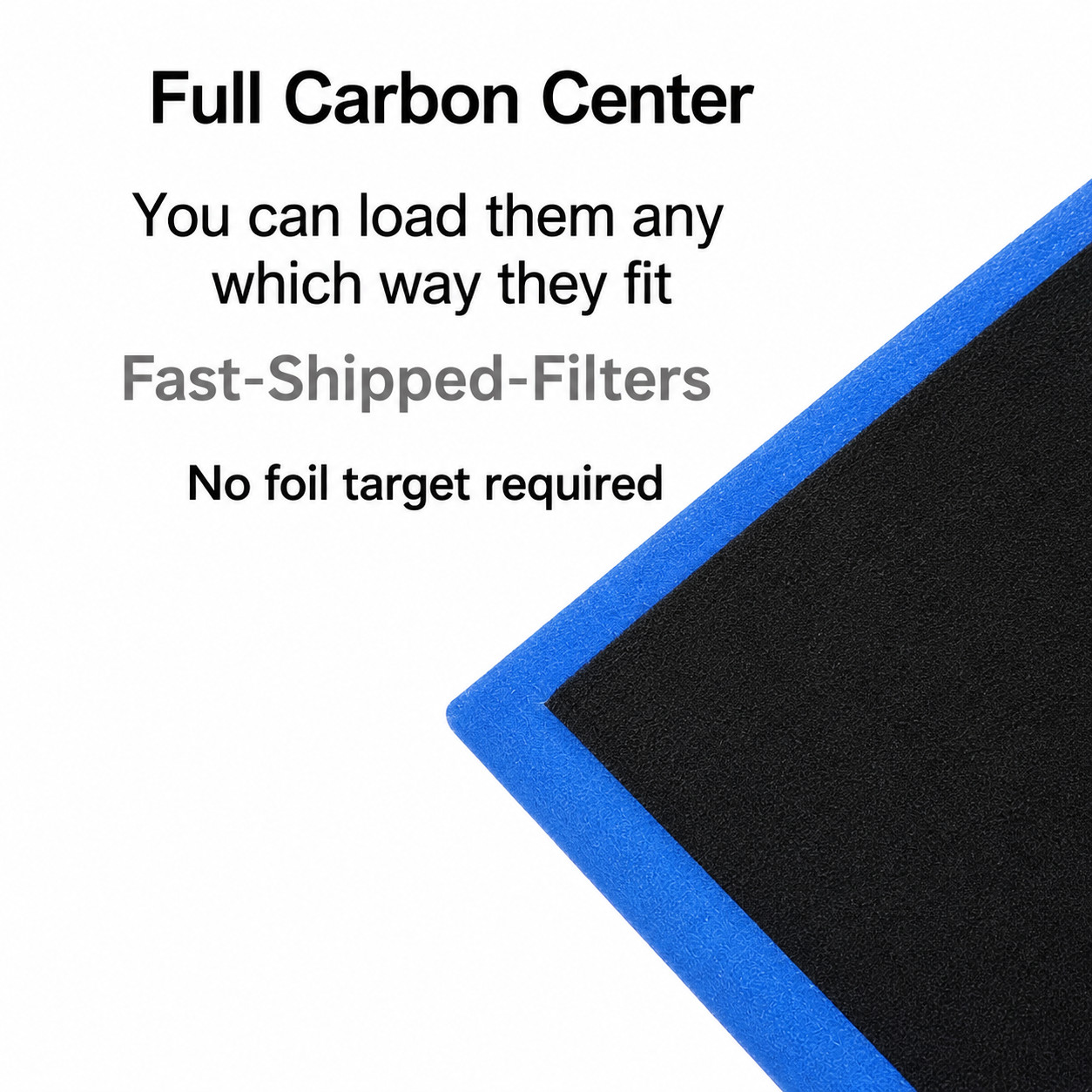 Fast-Shipped-Filters 10 Pack Nature's Home Air Cleaner Replacement Filters Blue gallery