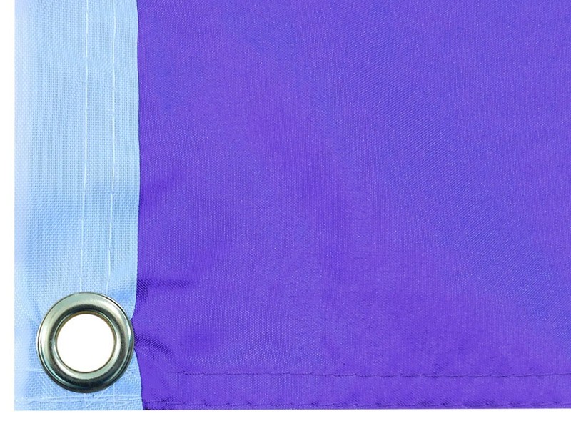 3x5 Purple Plain Solid Color Premium 100D Woven Poly Nylon 3'x5' Flag Banner gallery