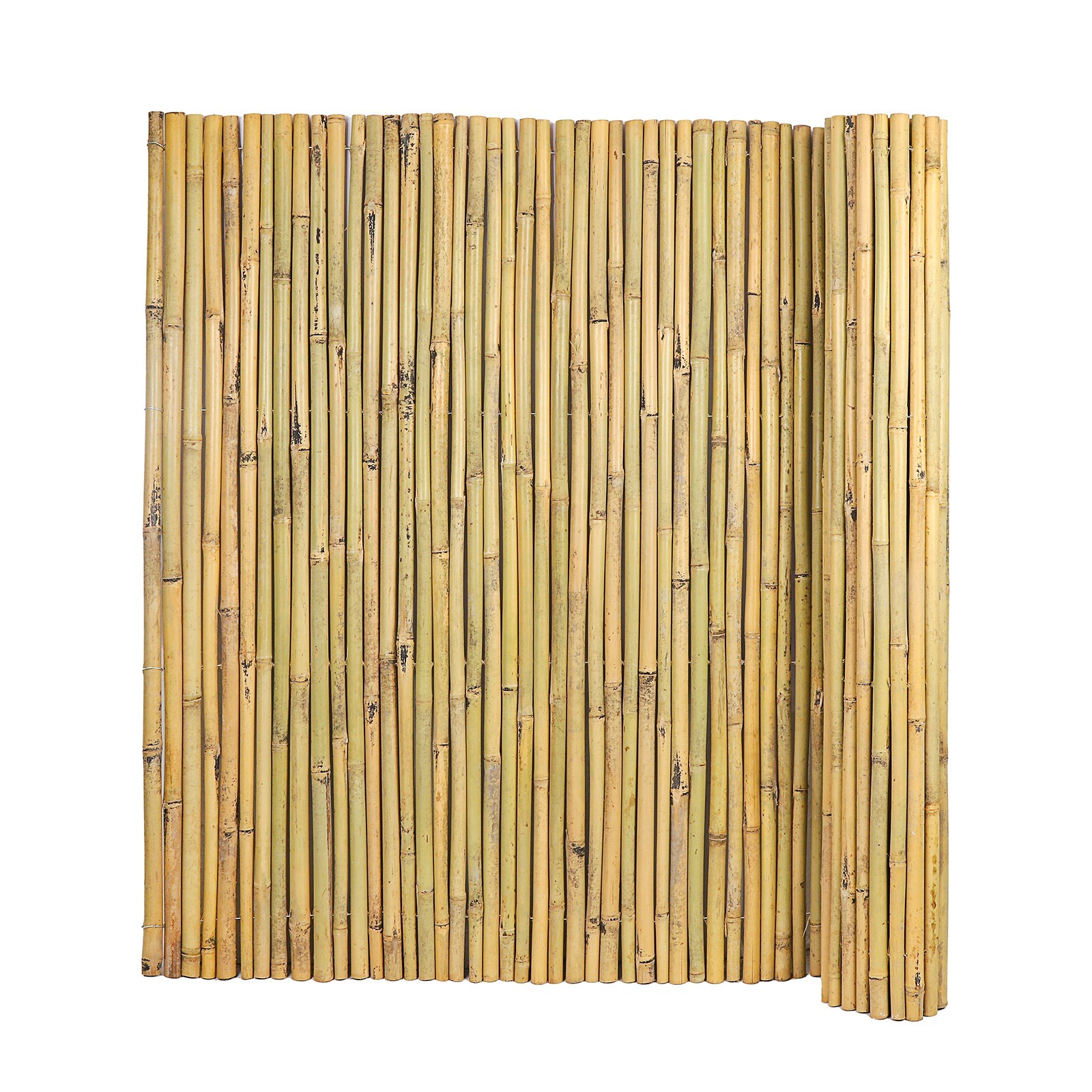 Natural Bamboo Fence Roll, Eco-Friendly Privacy Screen for Garden & Outdoor Use gallery