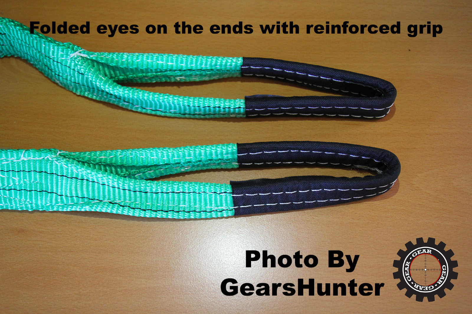 2" (Various Length) 2-Ply Nylon Web Sling Lift Tow Strap Heavy Duty 22000 LBS gallery