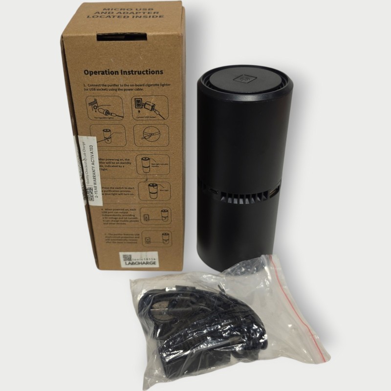 LabCharge Air Purifier, Ionic1611k, Micro Input 5V 1000mA NEW OPEN BOX gallery