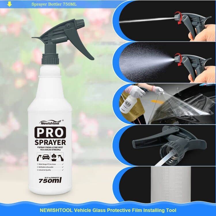 Window Tint Application Kit - Car Tint Tools, Spray Bottle, PPF Squeegee, Felt S gallery