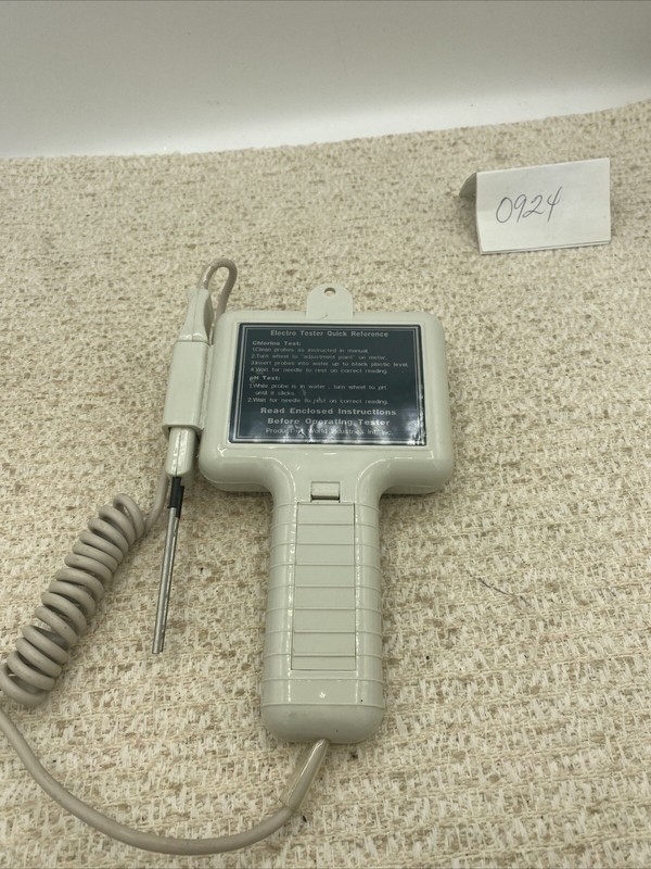 Electro Tester PH & Chlorine Meter Tester For Pool & Spa gallery