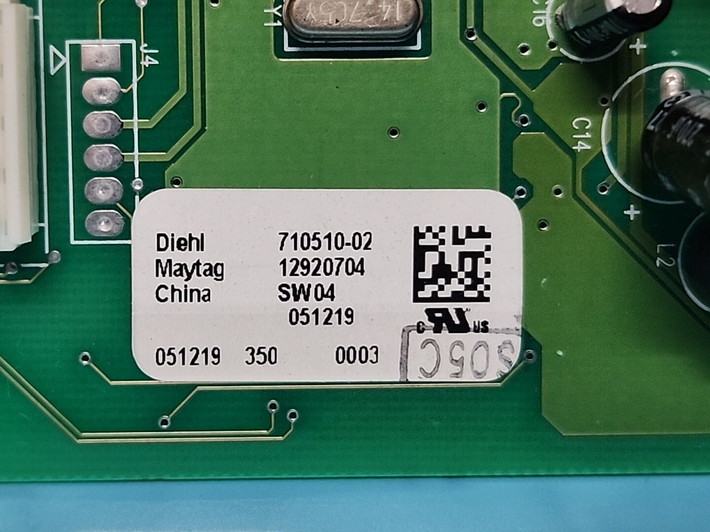 Maytag Refrigerator Control Board - Part # 12920710 gallery