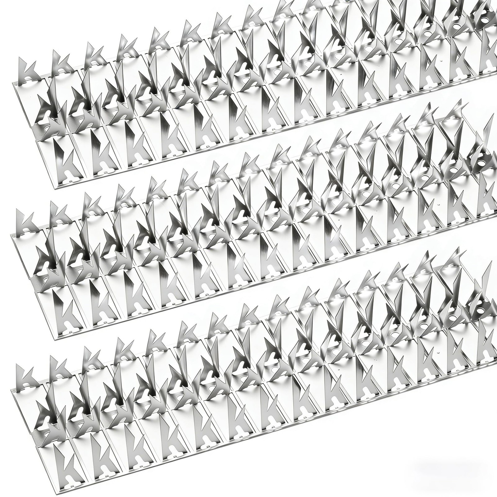 5 Pack Stainless Steel Squirrel Spikes for Bird Feeder, 5 FT Squirrel Spikes gallery