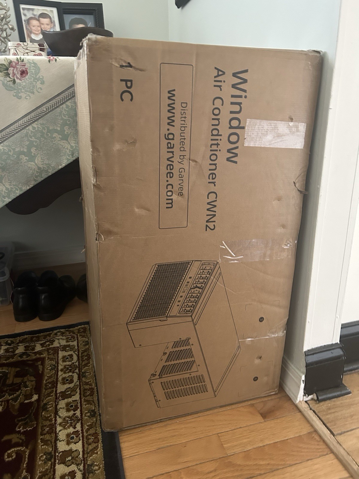 🔉12000 BTU u-Shaped Window Air Conditioner Cools 450Sq ft Remote Control 115V gallery
