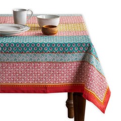 Table Cloth Rectangle Table 100% Cotton 60 x 90 Inches Tablecloth Reusable De…