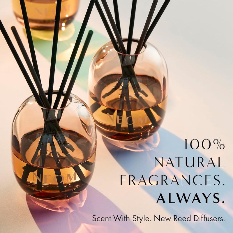 NEOM Happiness Reed Diffuser, 100Ml | Neroli, Mimosa & Lemon I Lasts 12 Weeks I gallery