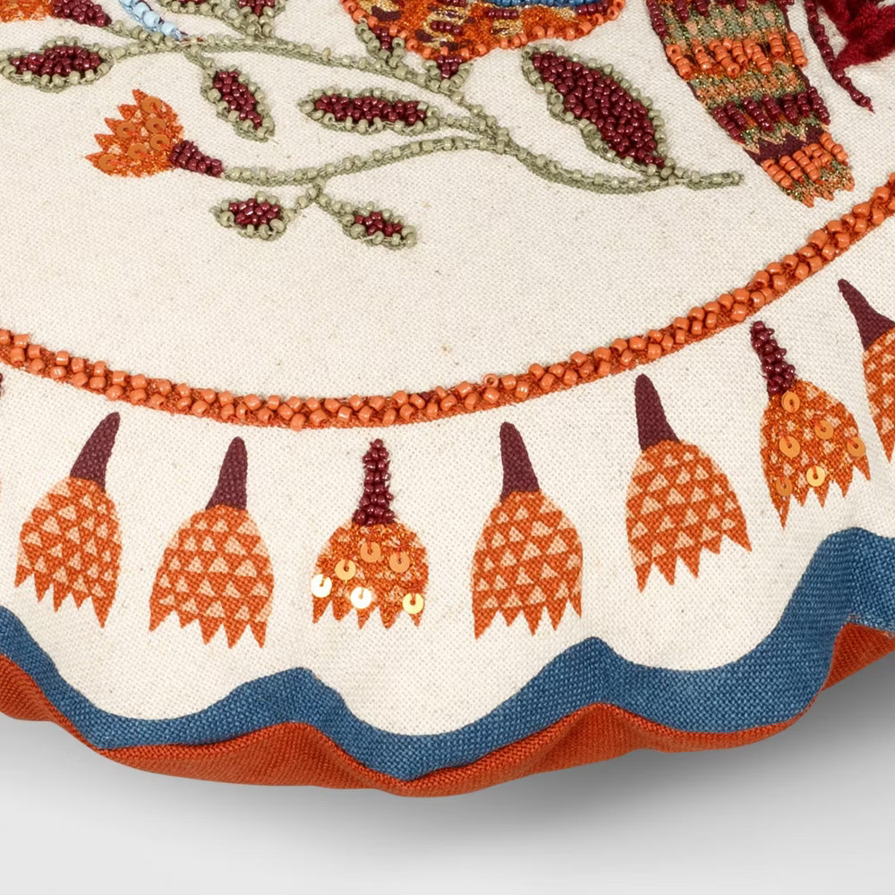 Round Turkey Pillow - Threshold gallery