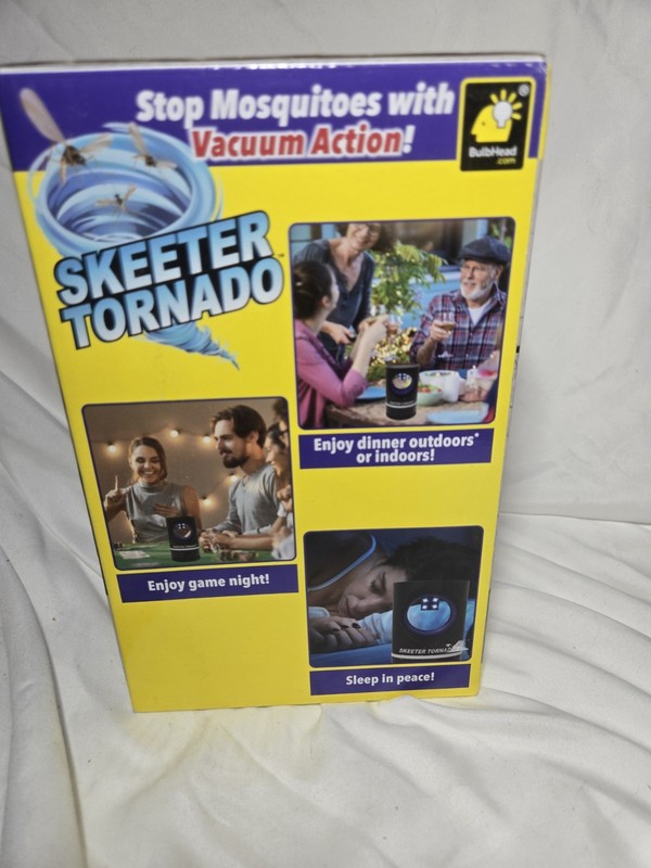 BulbHead Skeeter Tornado Uv/Led Light Mosquito Vacuum Trap Chemical Free gallery