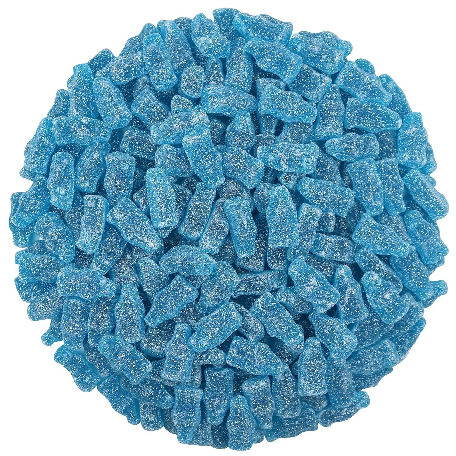 FirstChoiceCandy Sour Mini Gummy Soda Bottles (Blue Raspberry) gallery