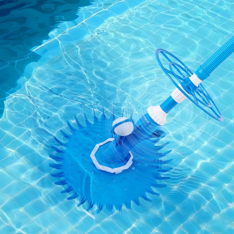 VEVOR Suction Pool Cleaner Vacuum Cleaner 12 Hoses for In/Above-ground Pool gallery