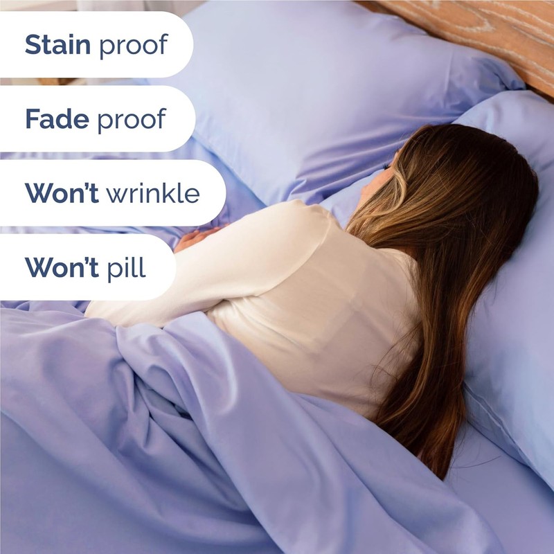 Full Size 4 Piece Sheet Set - Comfy Breathable & Cooling Sheets - Hotel Luxury gallery