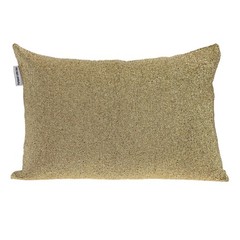 Parkland Collection Aster Transitional Metallic Gold Beaded Lumbar 14″ x 20″
