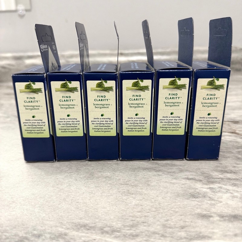 6 Glade Aromatherapy Cool Mist Diffuser Refill Find Clarity Lemongrass+Bergamot gallery