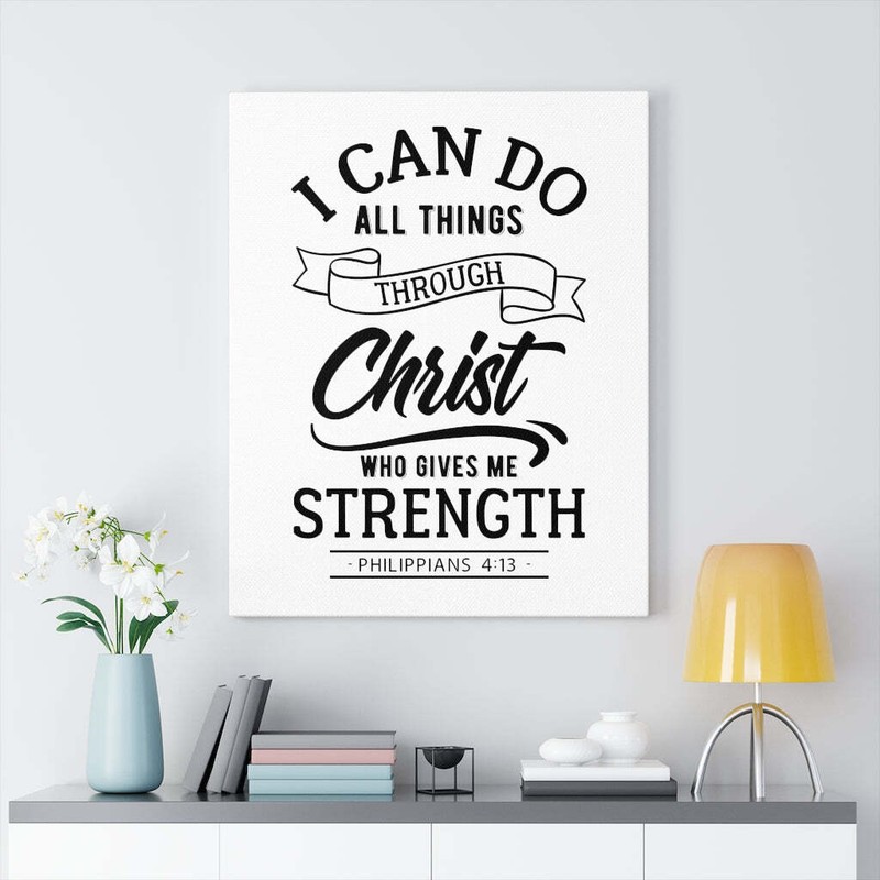 I Can Do All Things Through Christ Philippians 4:13 Bible Vers gallery