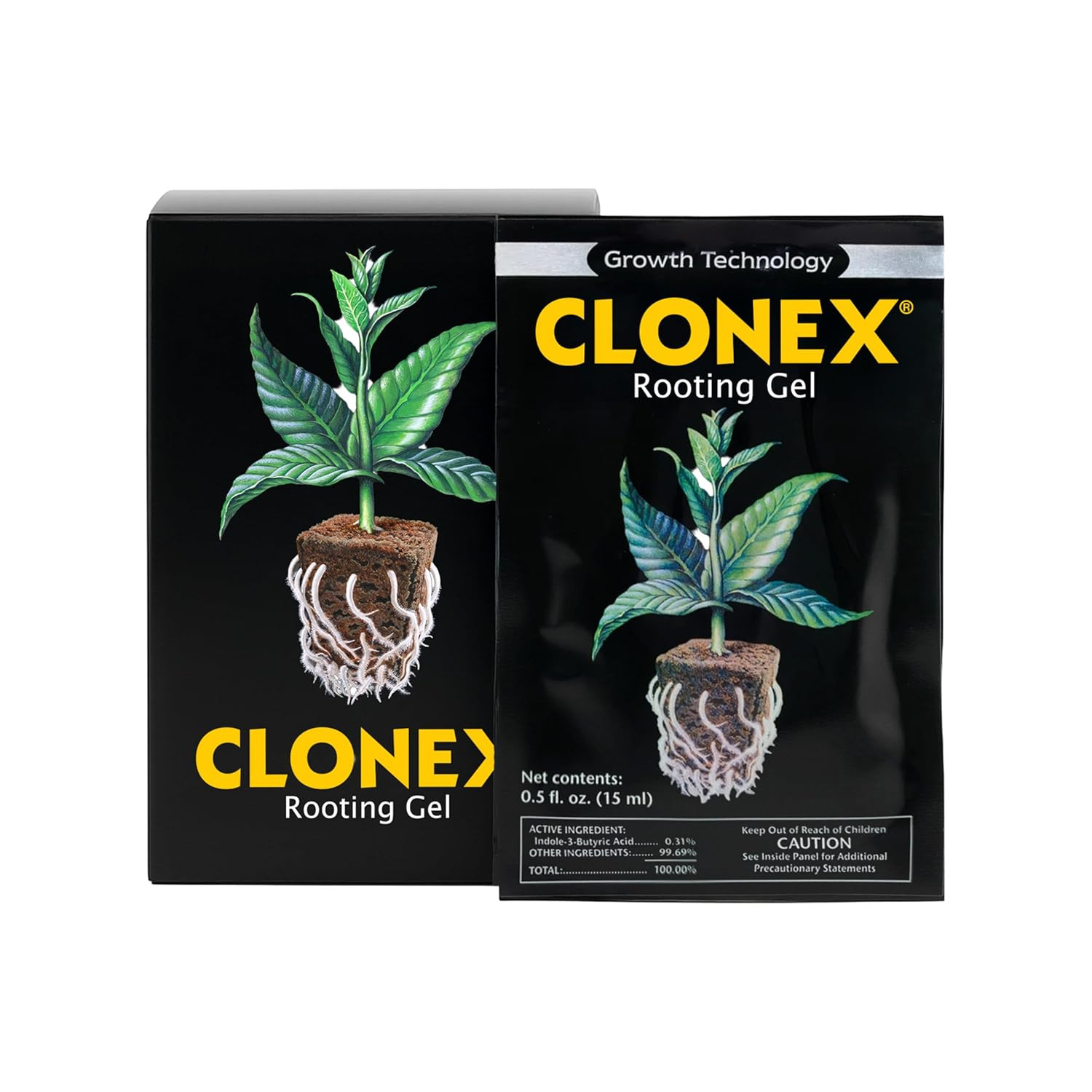Clonex Rooting Gel - High-Performance Rooting Compound for Plant Cuttings, Conta gallery